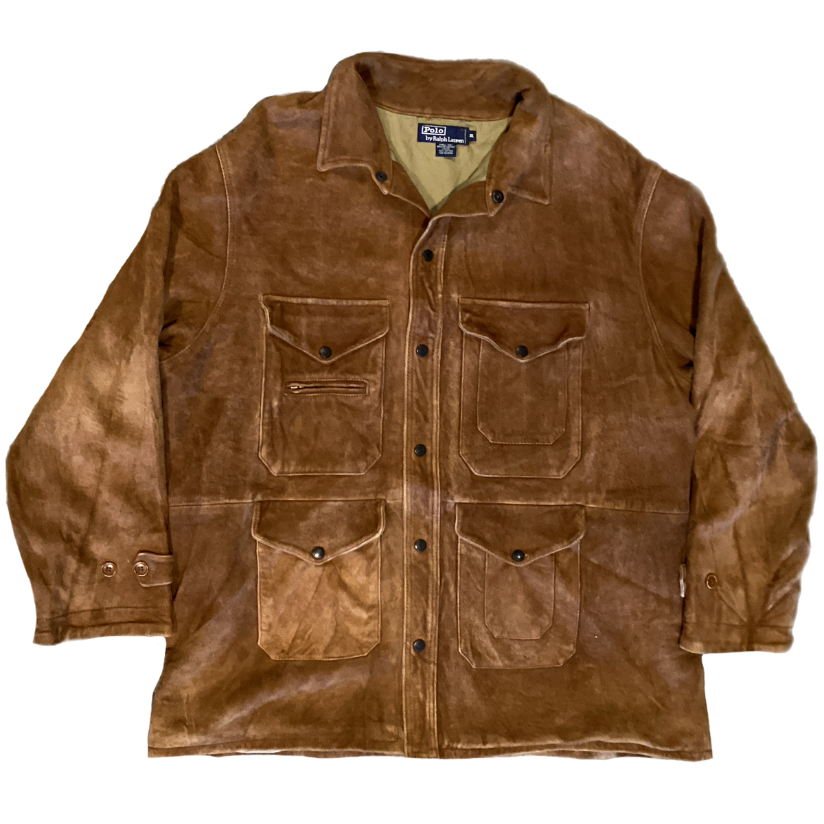 Vintage Ralph Lauren Leather Suede "Safari" Jacket - jointcustodydc