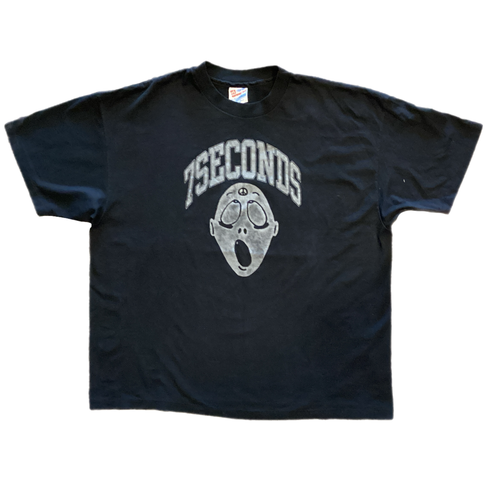 Vintage 7 Seconds "The Music The Message" T-Shirt - jointcustodydc