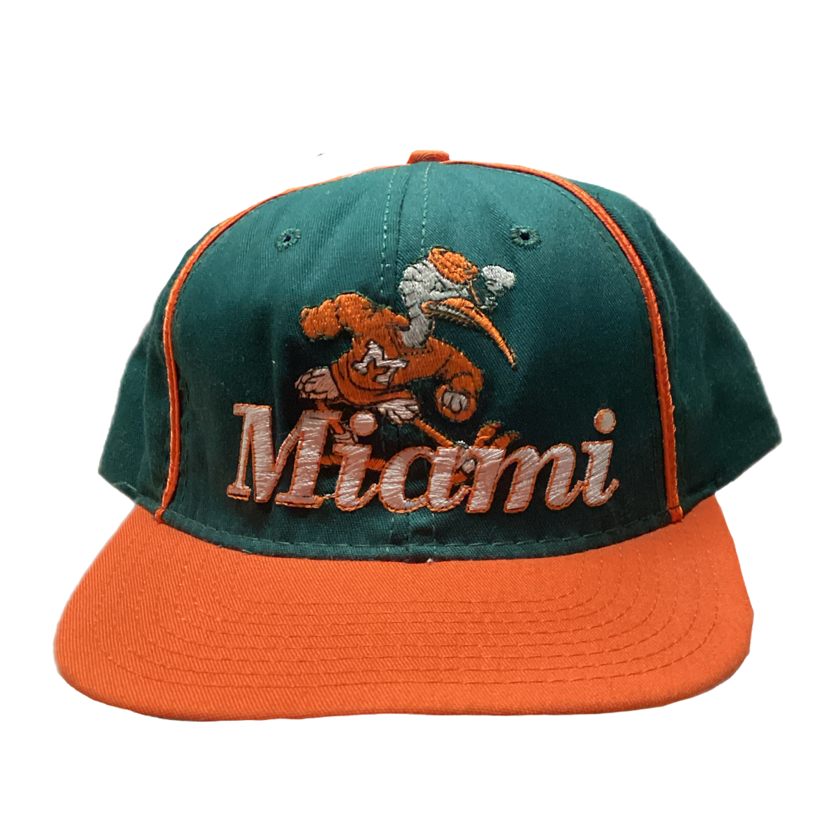 Vintage University Of Miami "Hurricanes" Snapback Hat