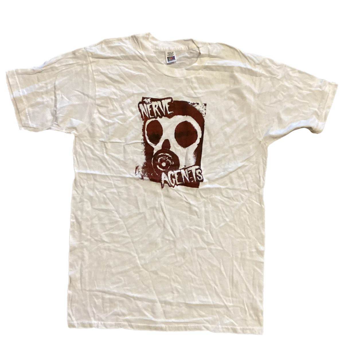 Vintage The Nerve Agents "The Nerve Agents" Hand Screened T-Shirt