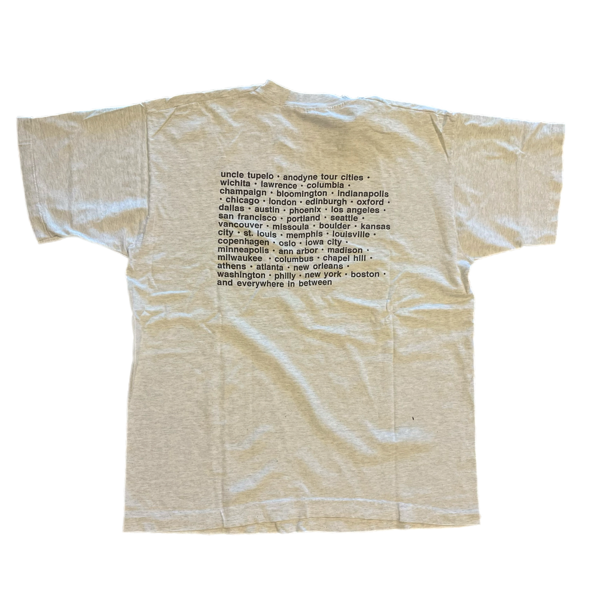 Vintage Uncle Tupelo &quot;Anodyne&quot; US Tour T-Shirt