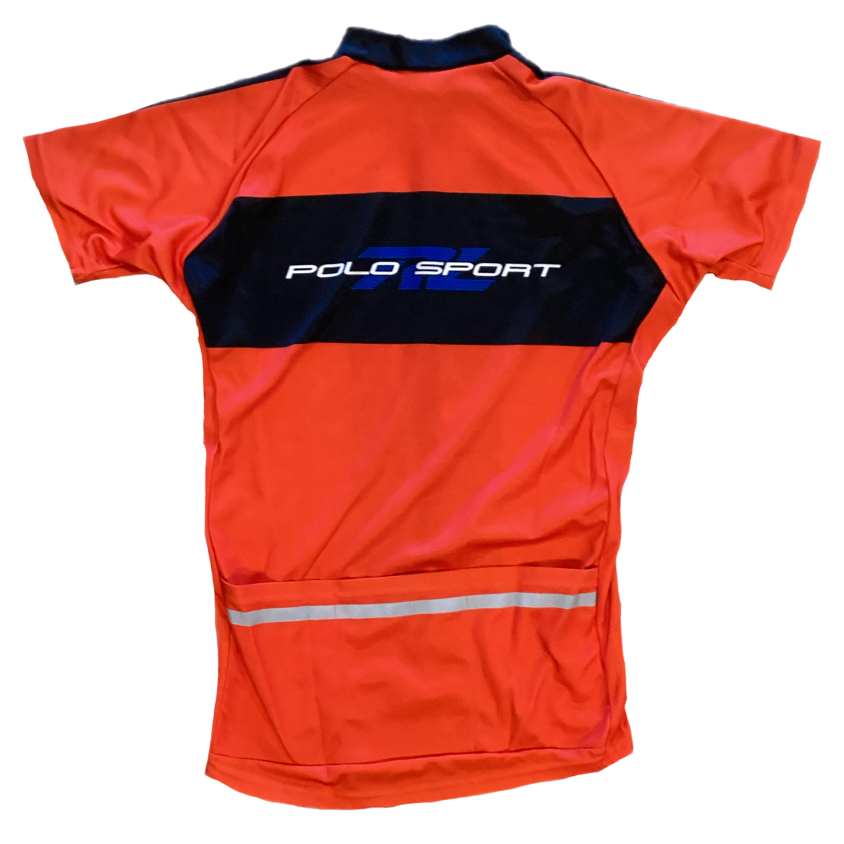 Vintage Polo Sport Red Cycling &quot;Racing&quot; Jersey