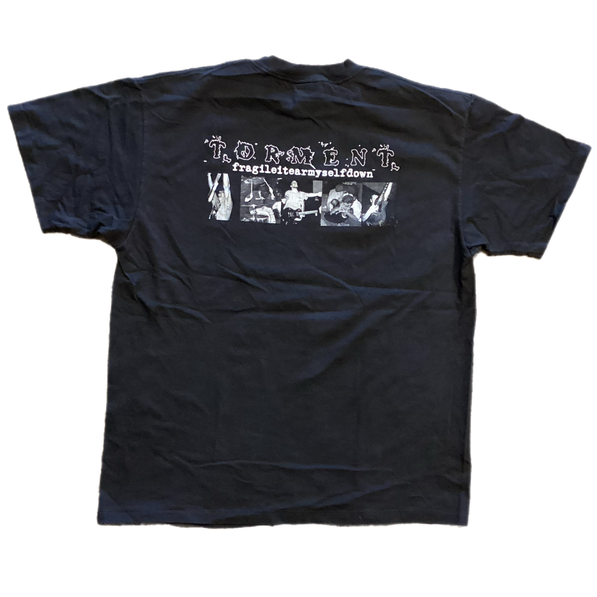 Vintage Torment "Fragileitearmyselfdown" Vegan SXE T-Shirt
