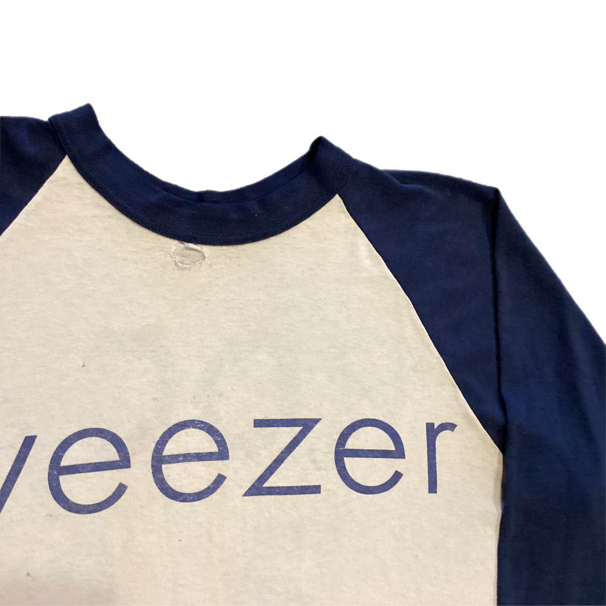 Vintage Weezer &quot;Rock Music&quot; &#39;94 Raglan Baseball Shirt