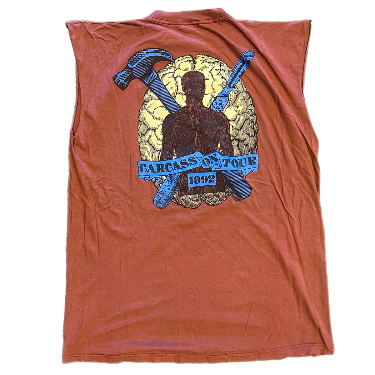 Vintage Carcass &quot;Tools Of The Trade&quot; Sleeveless Tour Shirt