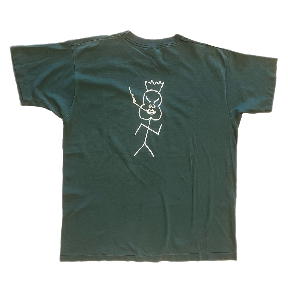 Vintage Weezer &quot;Bokkus Fan Club&quot; &#39;94 Forest Green T-Shirt