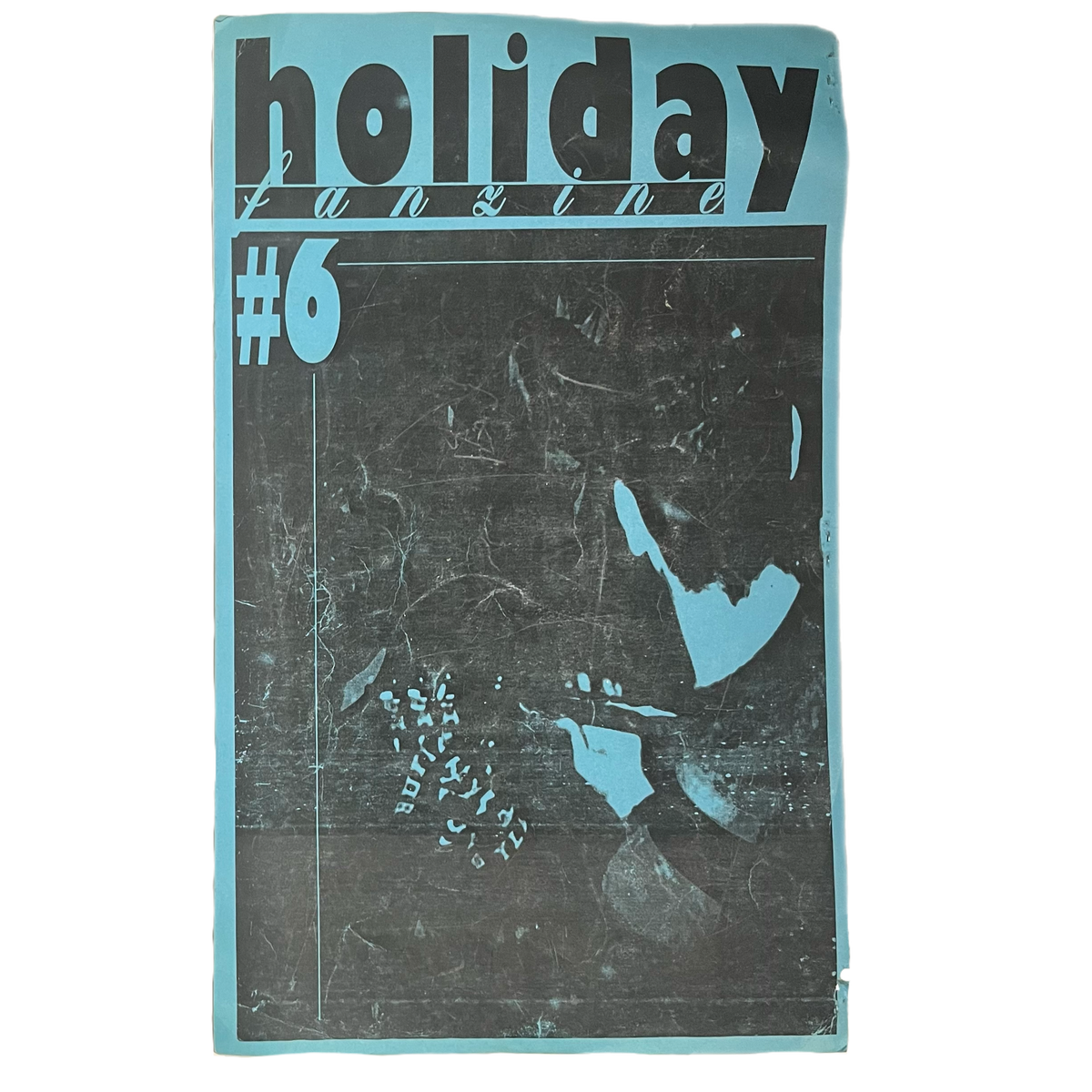 Vintage Two Hits/Holiday Fanzine Final Issue + Tablecloth Patch