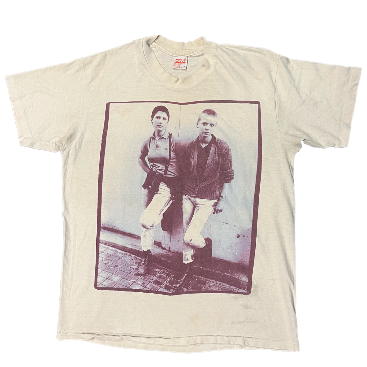 Vintage Morrissey &quot;Skinbyrds&quot; Derek Ridgers T-Shirt