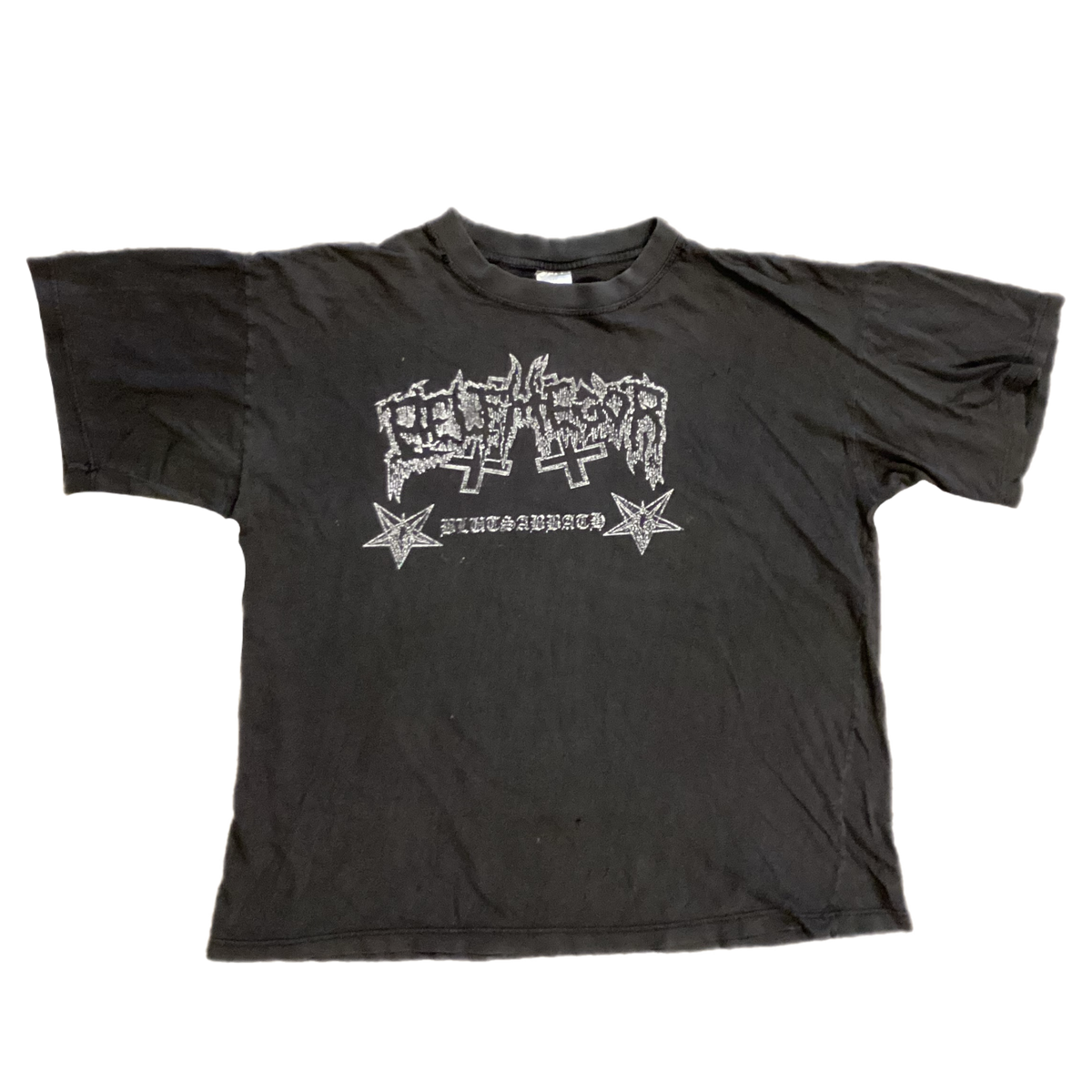 Vintage Belphegor &quot;Blutsabbath&quot; Bloodhound Tour &#39;98 T-Shirt