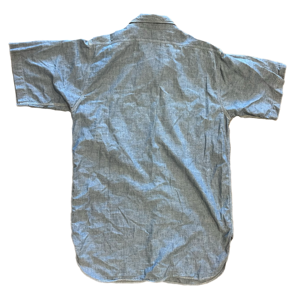 Vintage Hercules &quot;Sanforized&quot; &#39;40s Chambray S/S Work Shirt