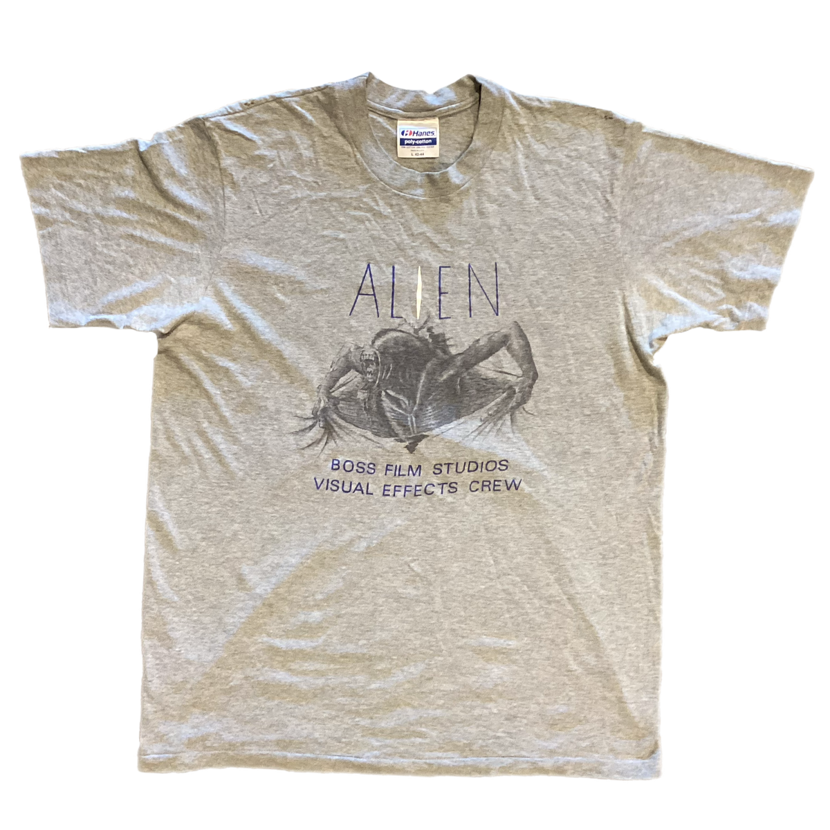 Vintage ALIEN &quot;Visual Effects Crew&quot; Boss Film Studios T-Shirt