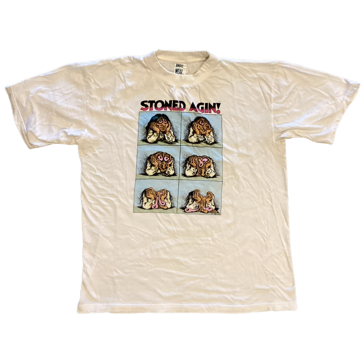 Vintage Robert Crumb &quot;Stoned Agin!&quot; T-Shirt