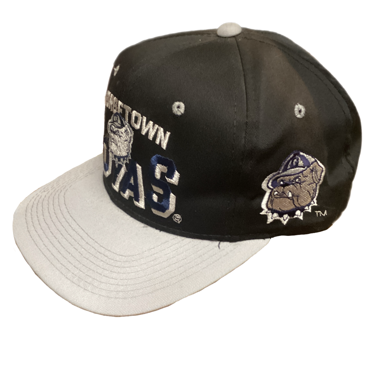 Vintage Georgetown Hoyas "Sun Faded" Snapback Hat - jointcustodydc