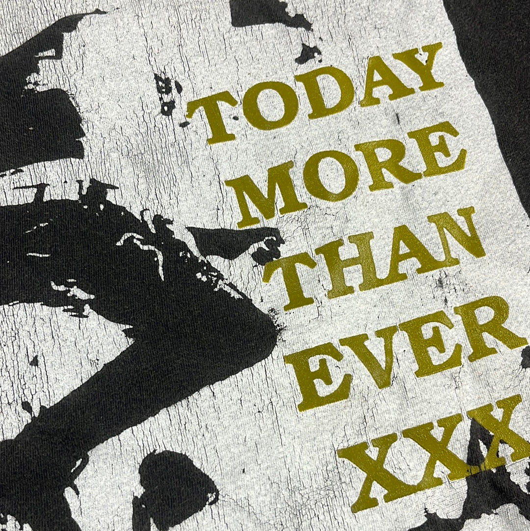 Vintage New Age Records &quot;Today More Than Ever&quot; Straight Edge T-Shirt