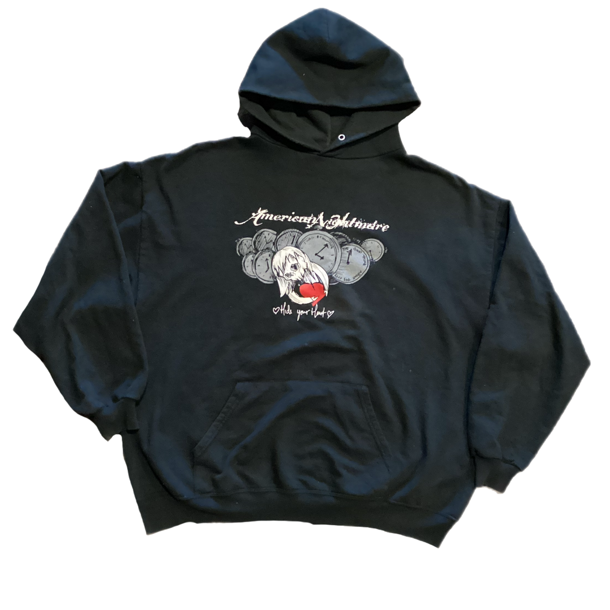 Vintage American Nightmare "Hide Your Heart" Pullover Hoodie