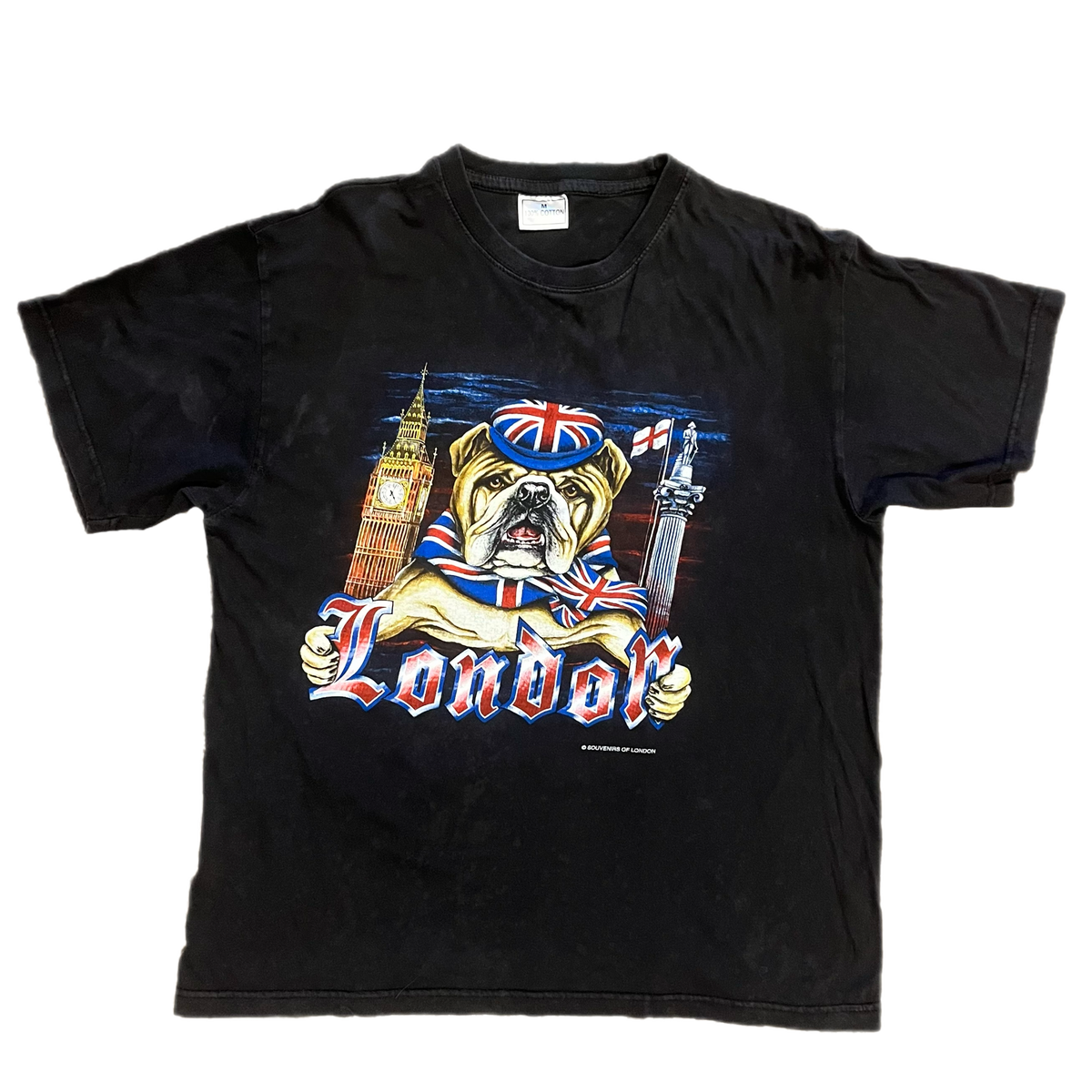 Vintage Souvenirs Of London &quot;Bulldog&quot; T-Shirt