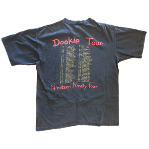 GREEN DAY dookie world tour94 ロンT GREEN DAY「1994 DOOKIE TOUR」XL – Cloakedinblack