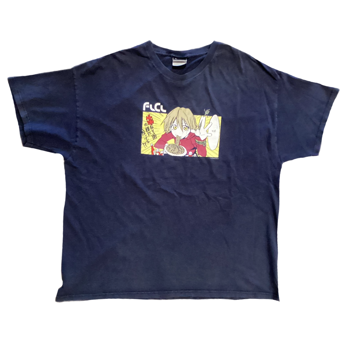 Vintage FLCL &quot;Broccoli Gear&quot; GAINAX Promotional &#39;99 T-Shirt