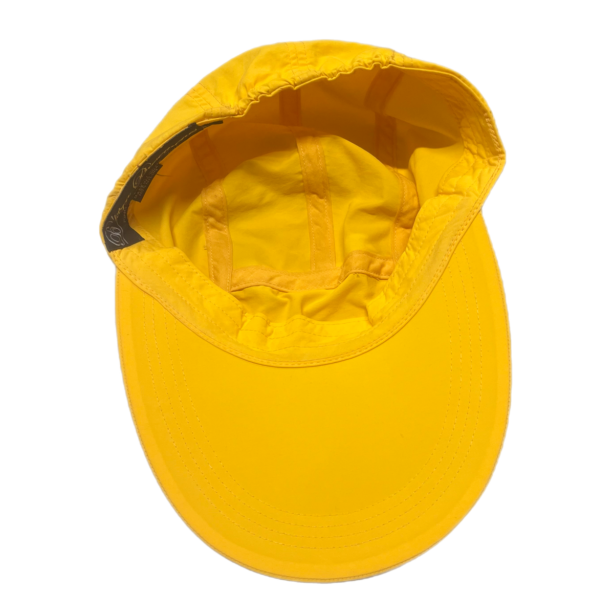 Vintage B&#39;klyn Basements &quot;NYC&quot; 00&#39;s Yellow Long Bill Cap