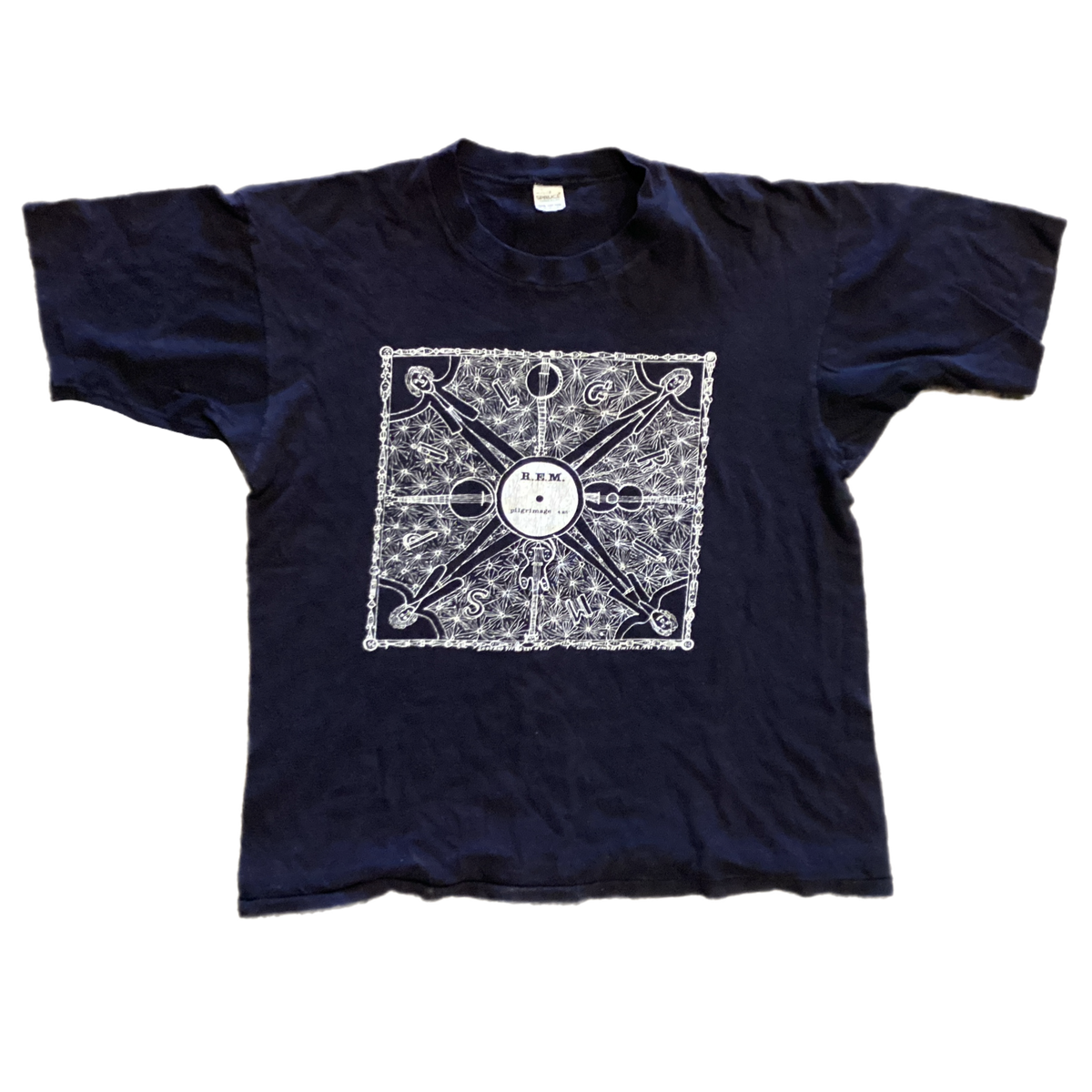 Vintage R.E.M. "Pilgrimage" Howard Finster T-Shirt - jointcustodydc