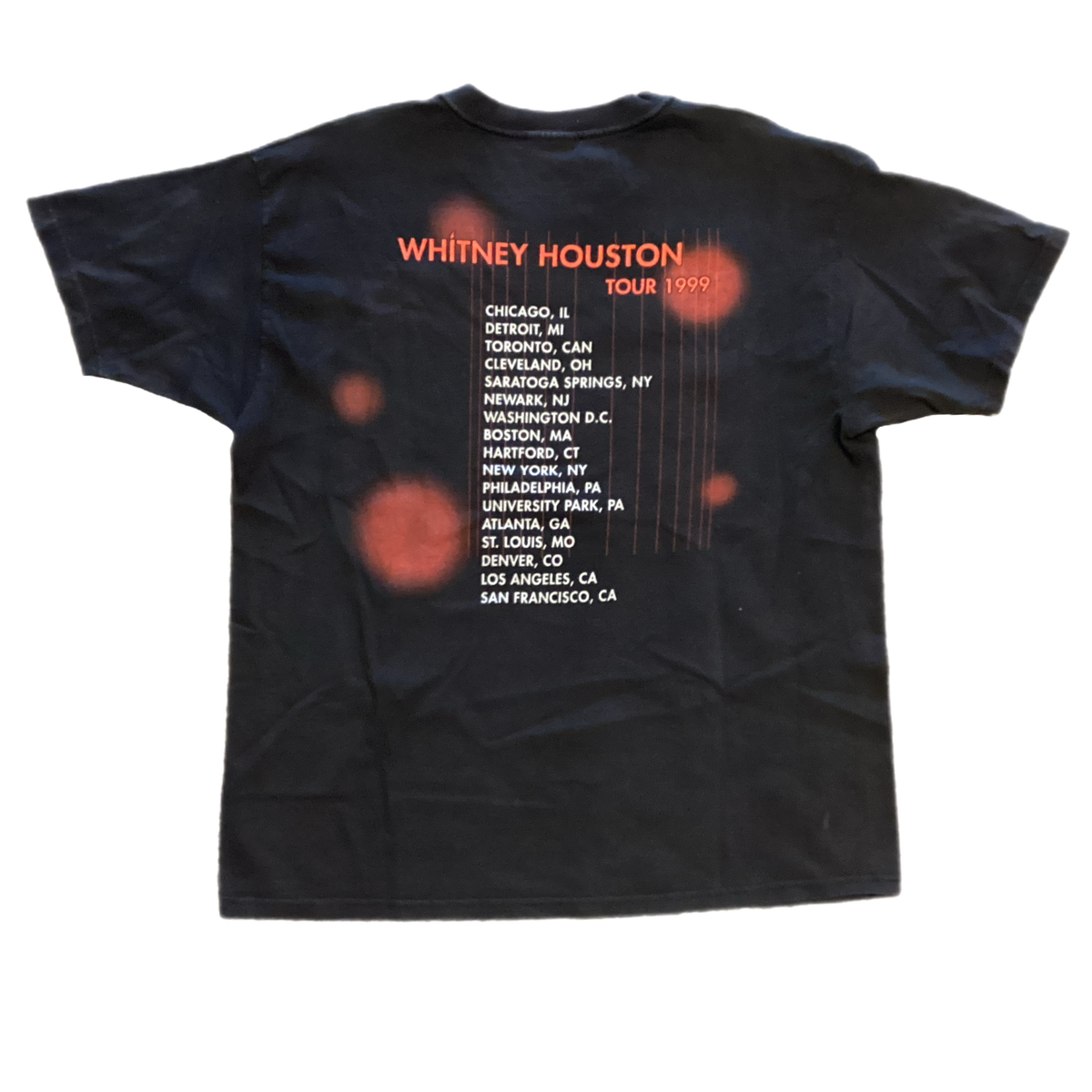 Vintage Whitney Houston Tour T-Shirt - jointcustodydc