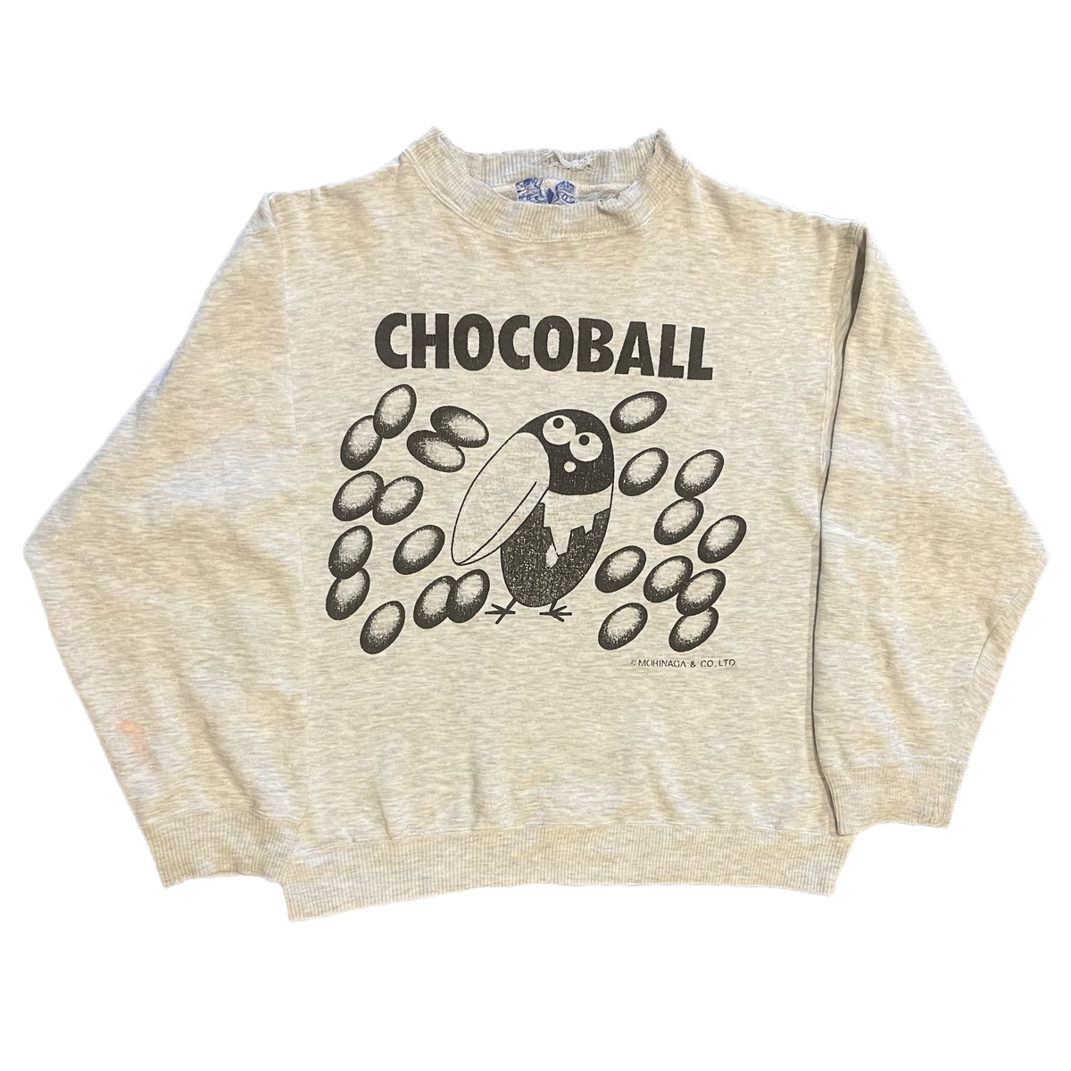 Vintage Chocoball &quot;Kyorochan&quot; Boxy Crewneck Sweatshirt