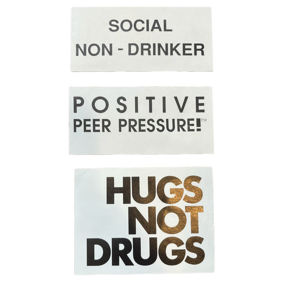 Vintage Positive Peer Pressure &quot;PPP&quot; Stickers