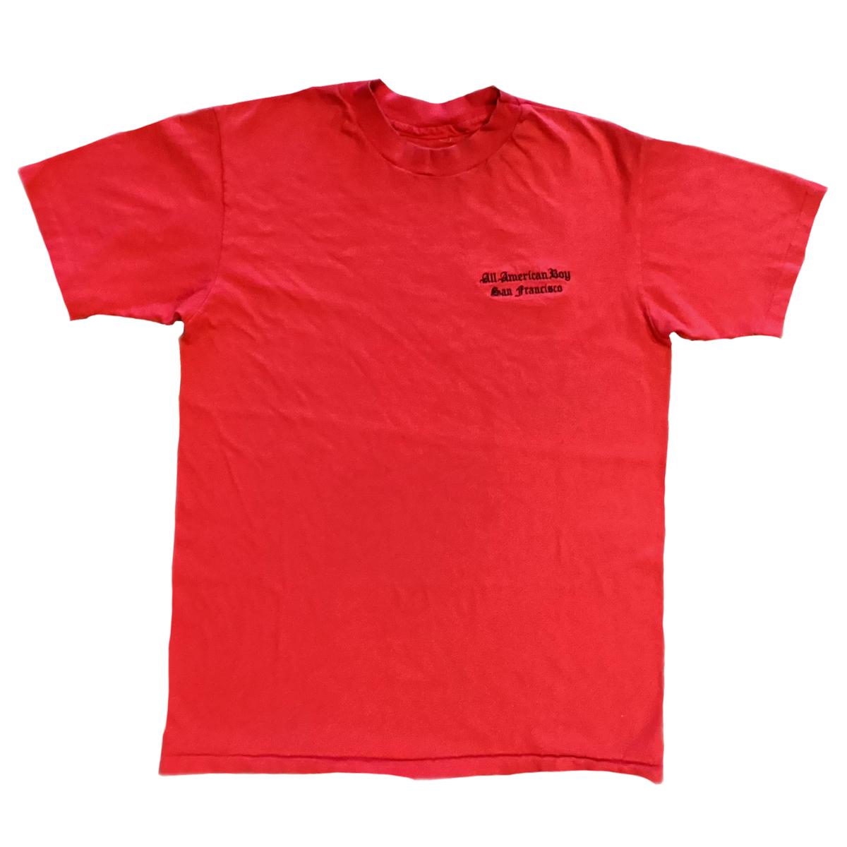 Vintage All American Boy &quot;San Francisco&quot; Embroidered Store T-Shirt