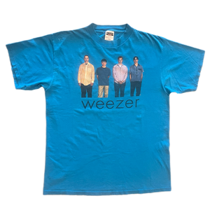 WEEZER ツアー　Tシャツ WEEZER T-shirt size：L --- 2001年のツアーTシャツ - アメリカ