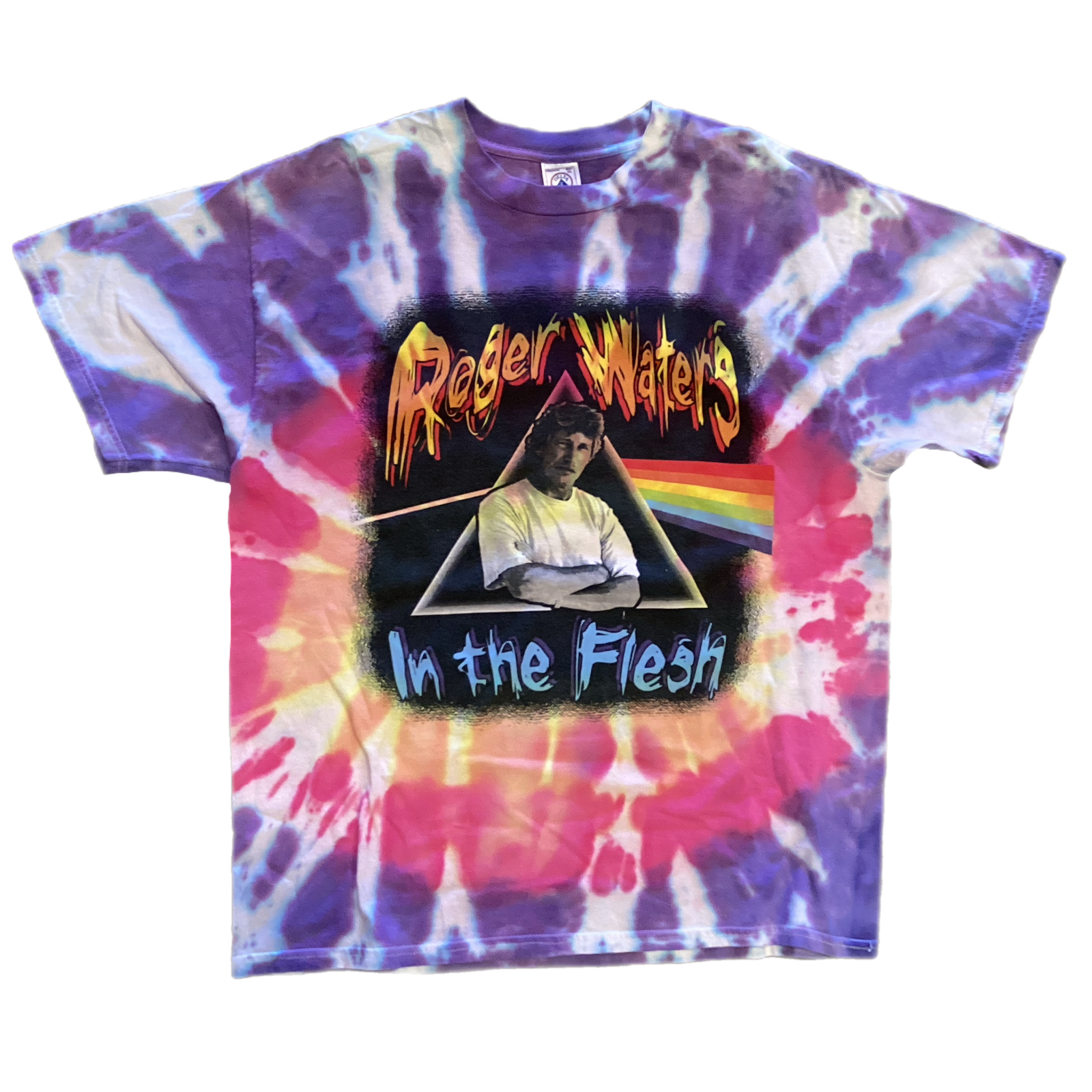 Vintage Roger Waters "In The Flesh" Tie-Dye T-Shirt - jointcustodydc