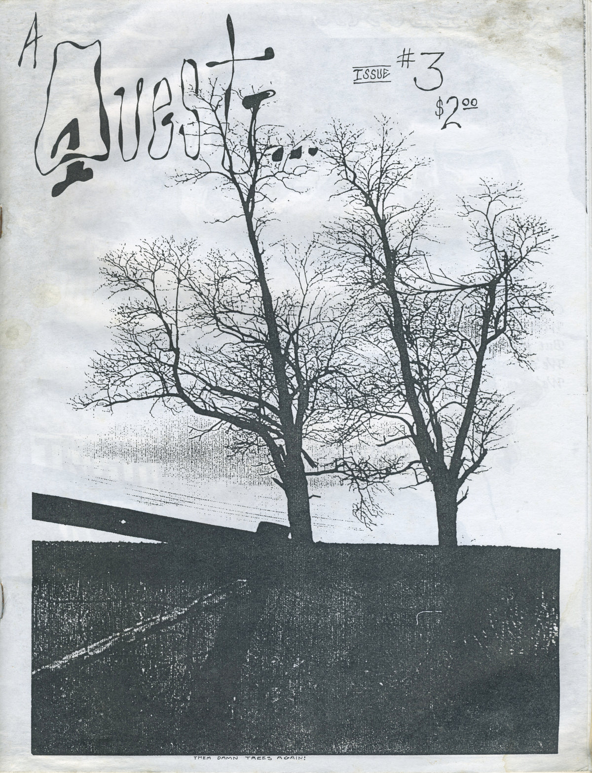 Vintage A Quest... "Louisville Skate & Hardcore" Fanzine Issue #3
