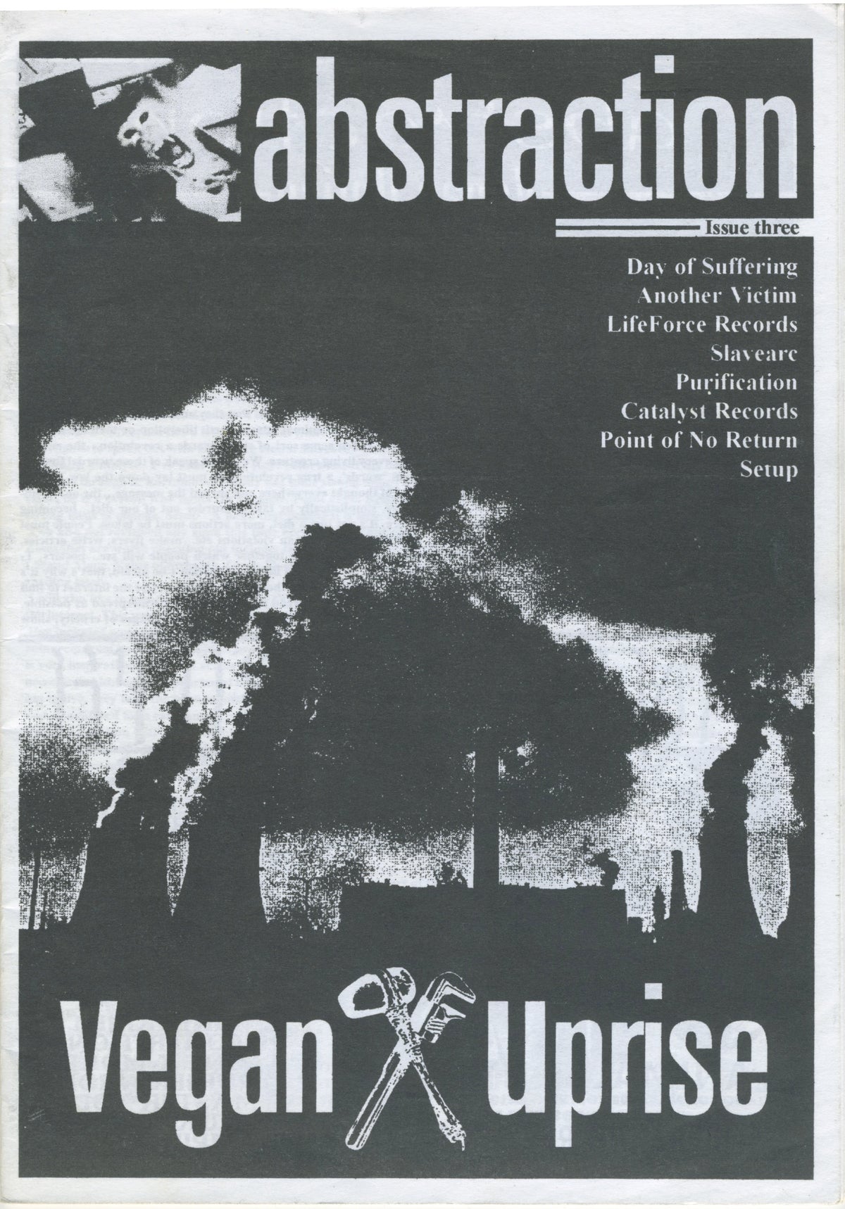 Vintage Abstraction Issue #3 &quot;UK Hardline&quot; Fanzine