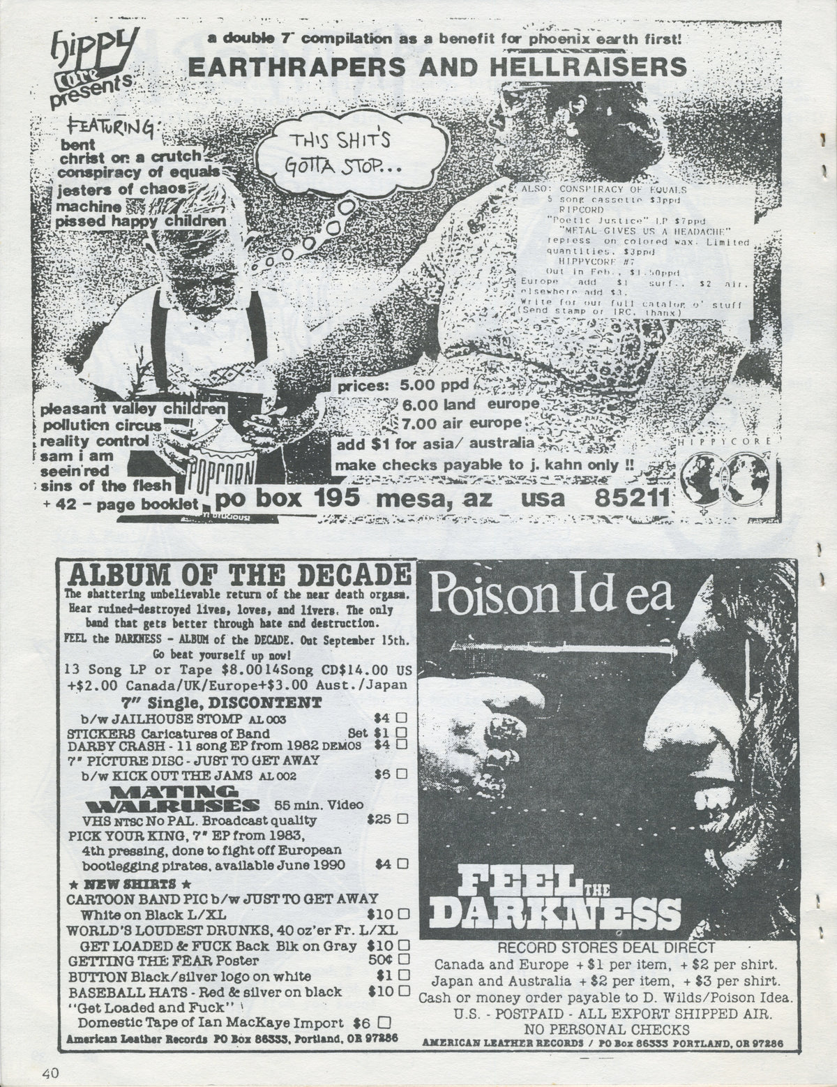 Vintage Adversity &quot;Metal&quot; Fanzine Issue #5