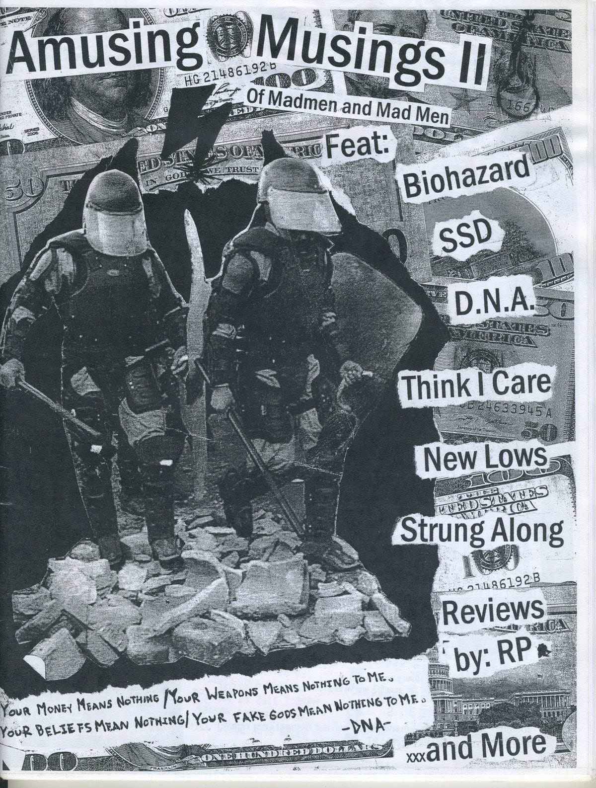 Amusing Musings Hardcore Fanzine Issue #2
