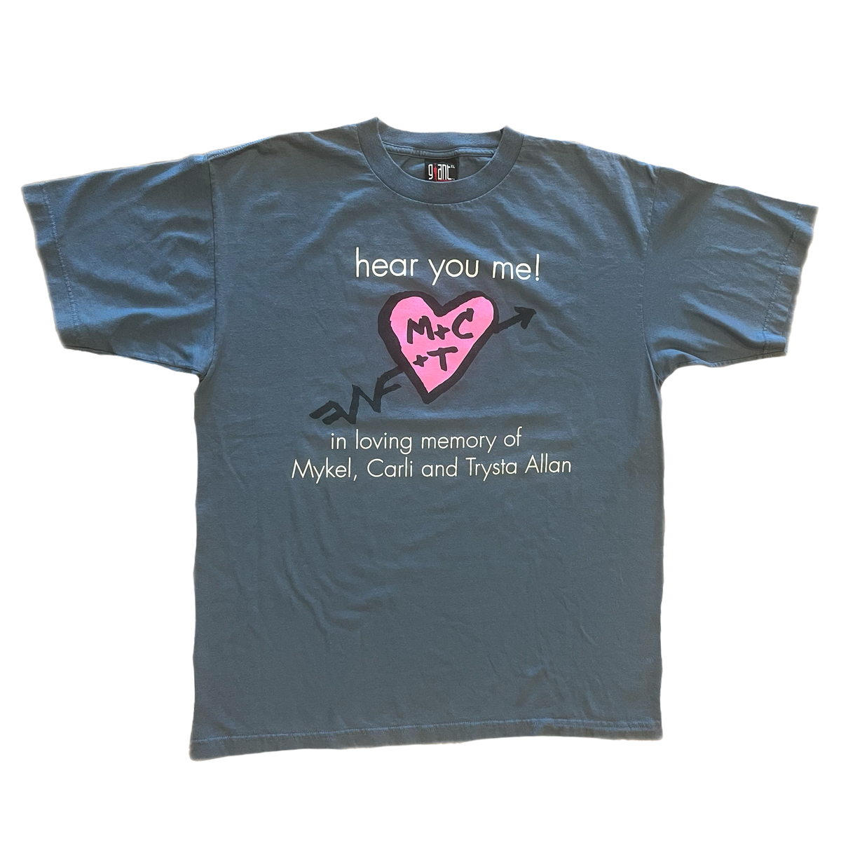 Vintage Weezer That Dog Black Market Flowers &quot;Mykel, Carli And Trysta&quot; &#39;97 Tribute Show T-Shirt