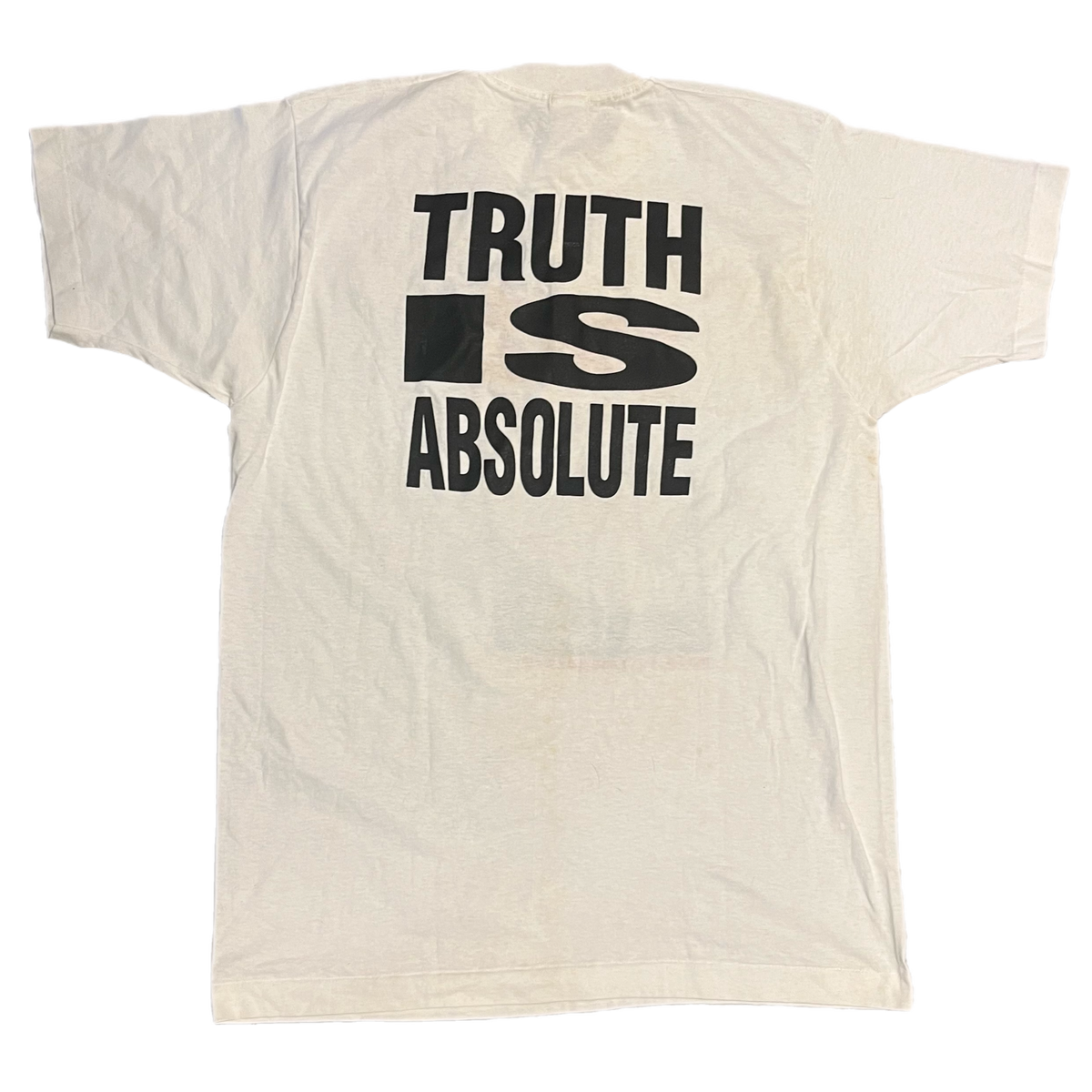 Vintage Worlds Collide &quot;Truth Is Absolute&quot; T-Shirt