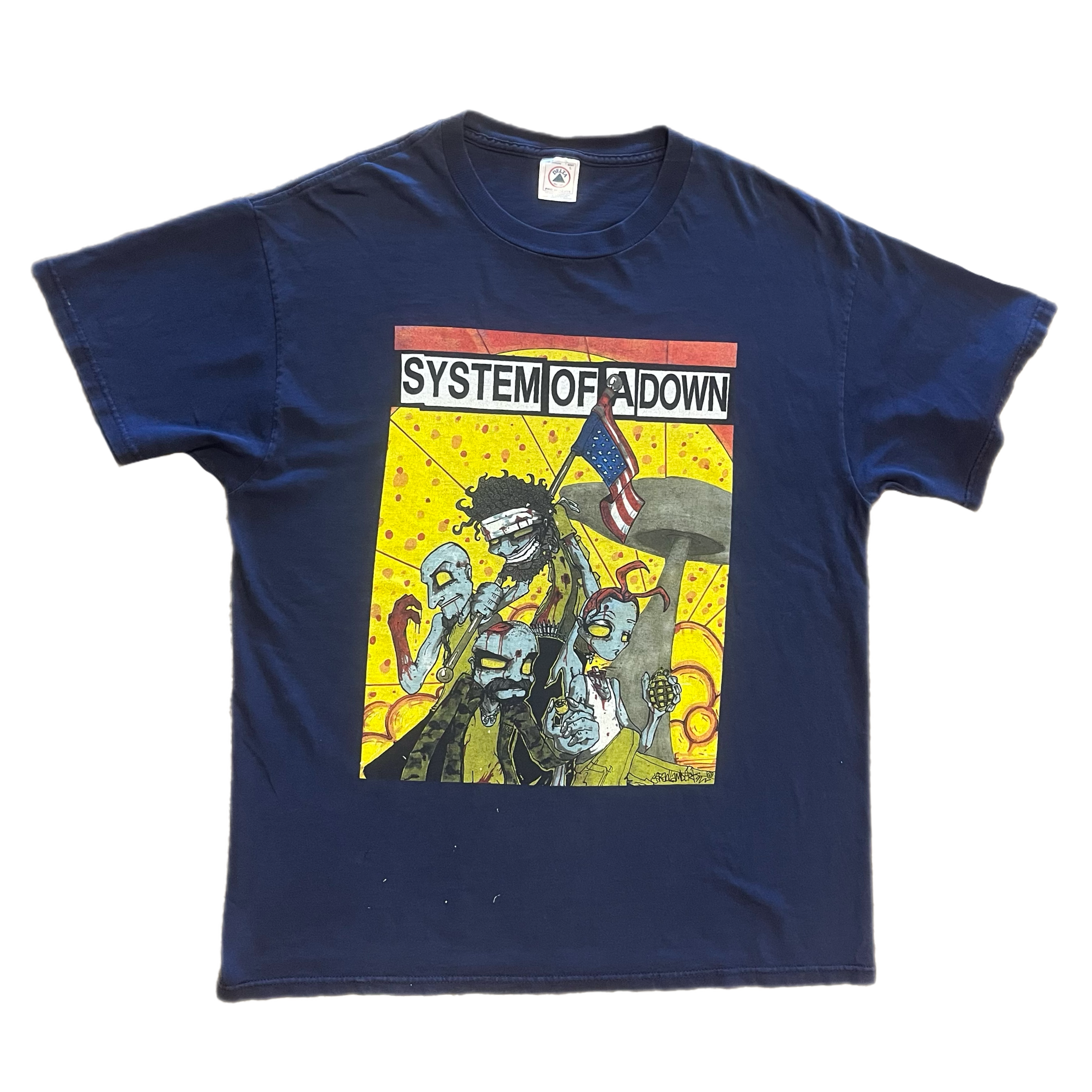 90S SYSTEM OF A DOWN Tシャツ Vintage System of a Down 