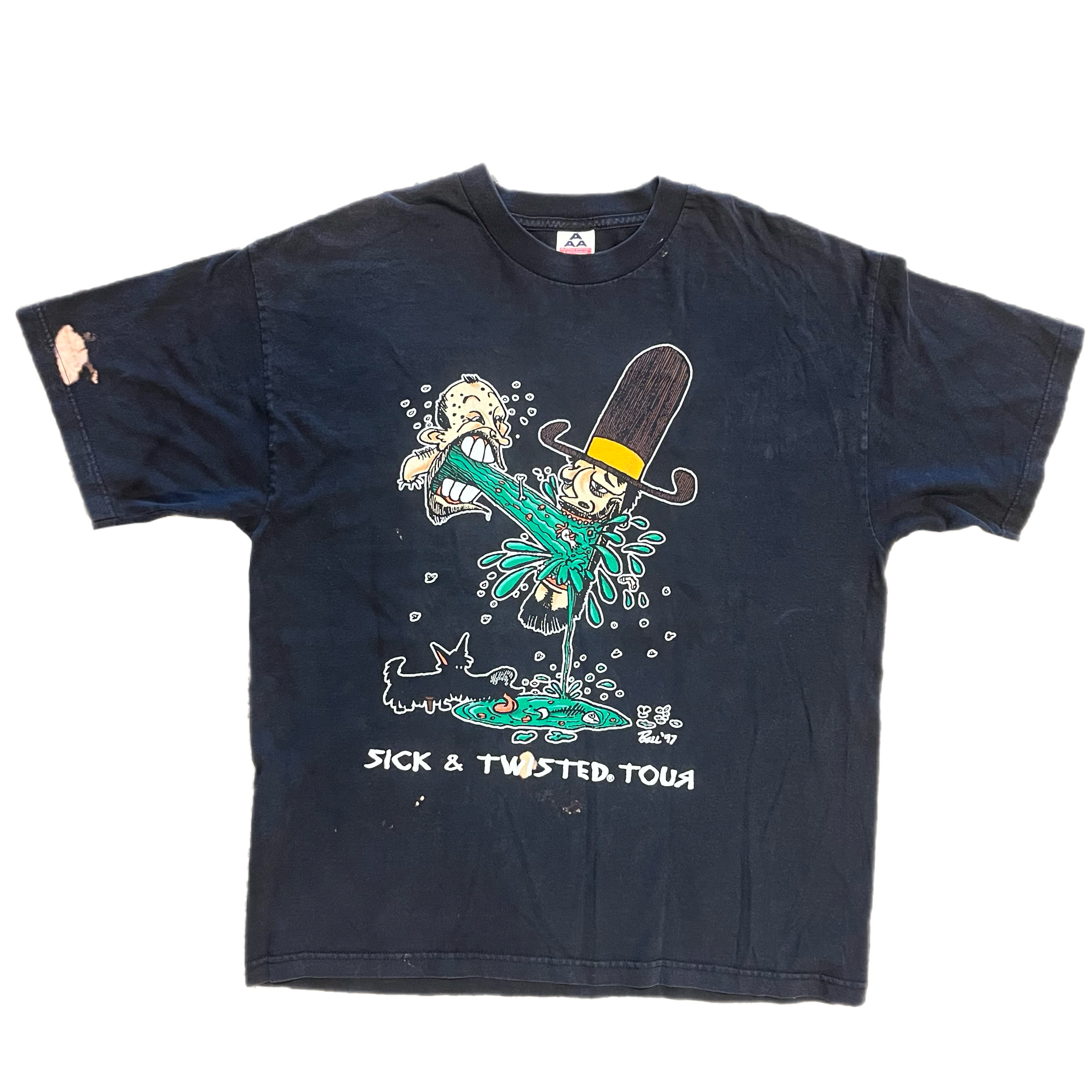 2000 KORN SICK & TWISTED ツアー バンド Tシャツ 2000 Korn Sick and Twisted vintage Tour T-Shirt | eBay