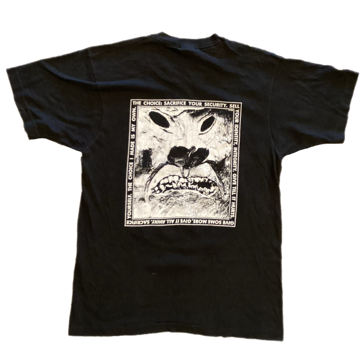 Vintage Neurosis &quot;The Word As Law&quot; Lookout! Records T-Shirt