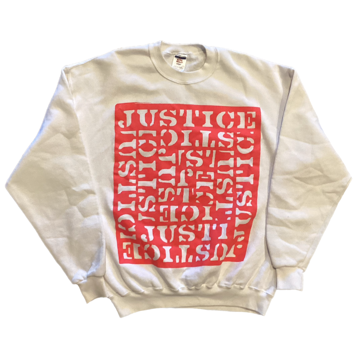 Vintage Justice "LOCKIN' Out" Infrared Crewneck