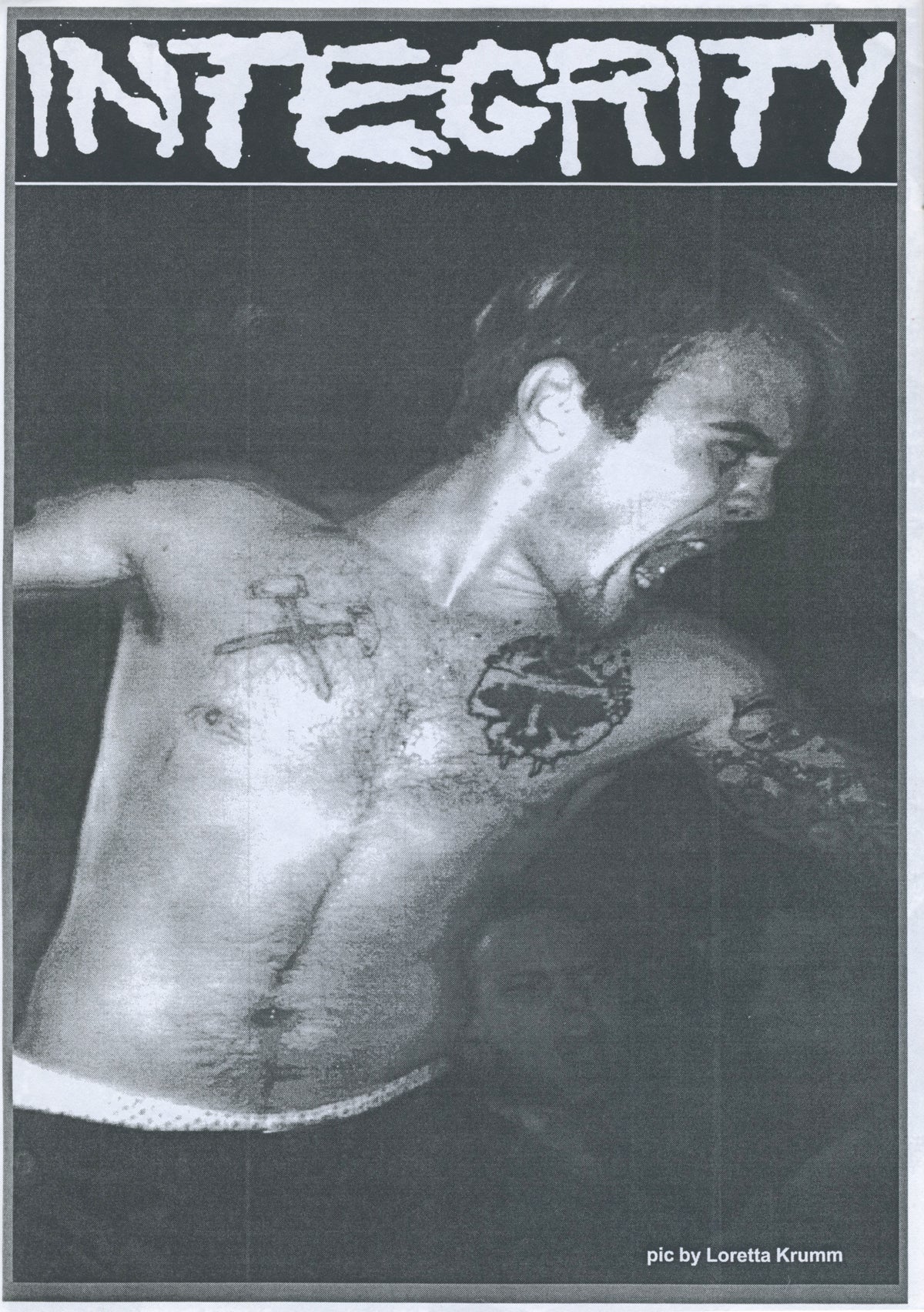 Vintage Bathory &quot;Straight Edge Hardcore&quot; Fanzine Issue #2