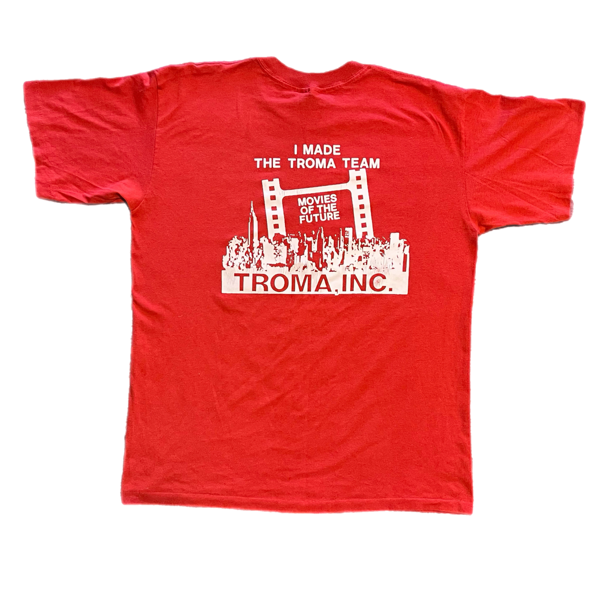 Vintage Troma Entertainment "Movies Of The Future" T-Shirt