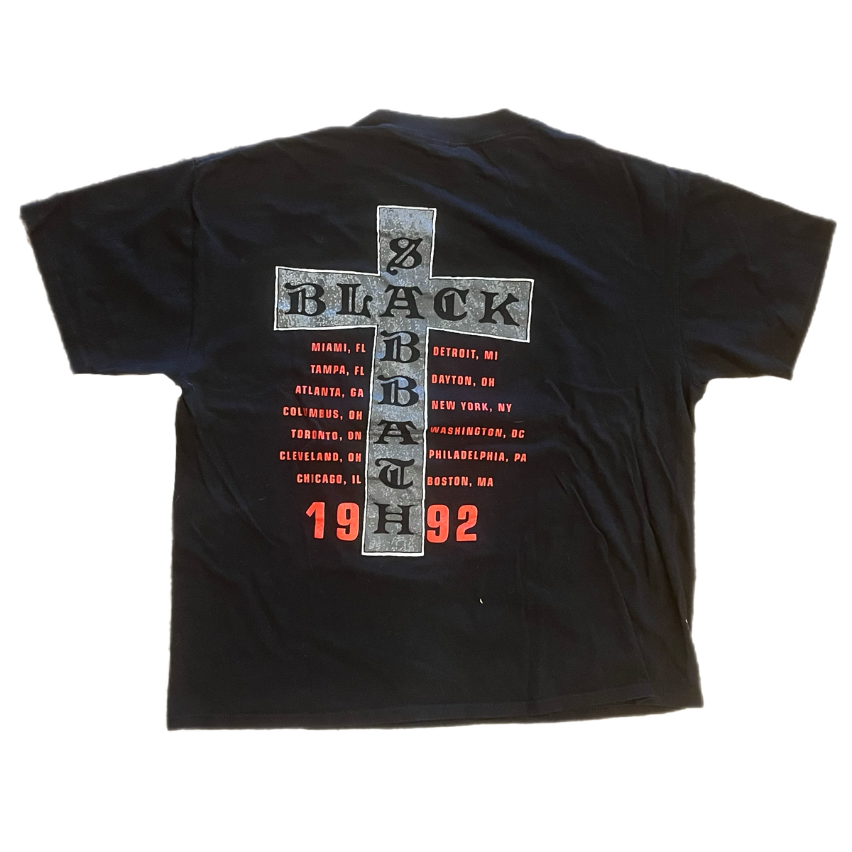 Vintage Black Sabbath "Dehumanizer" '92 Tour T-Shirt