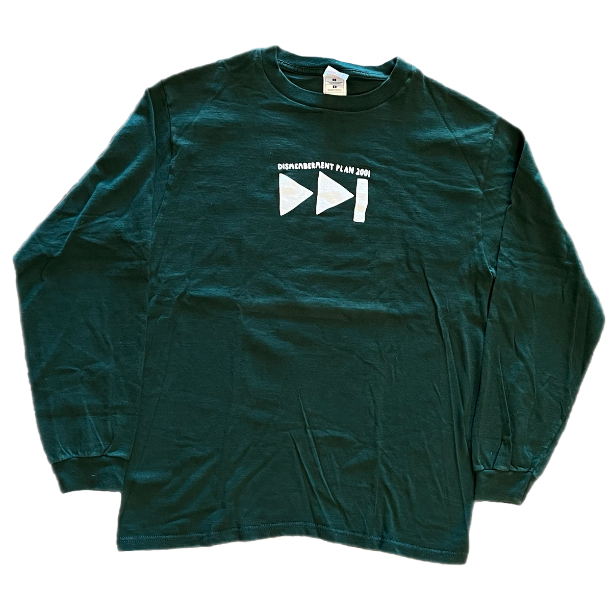 Vintage Dismemberment Plan "2001" Long Sleeve Shirt