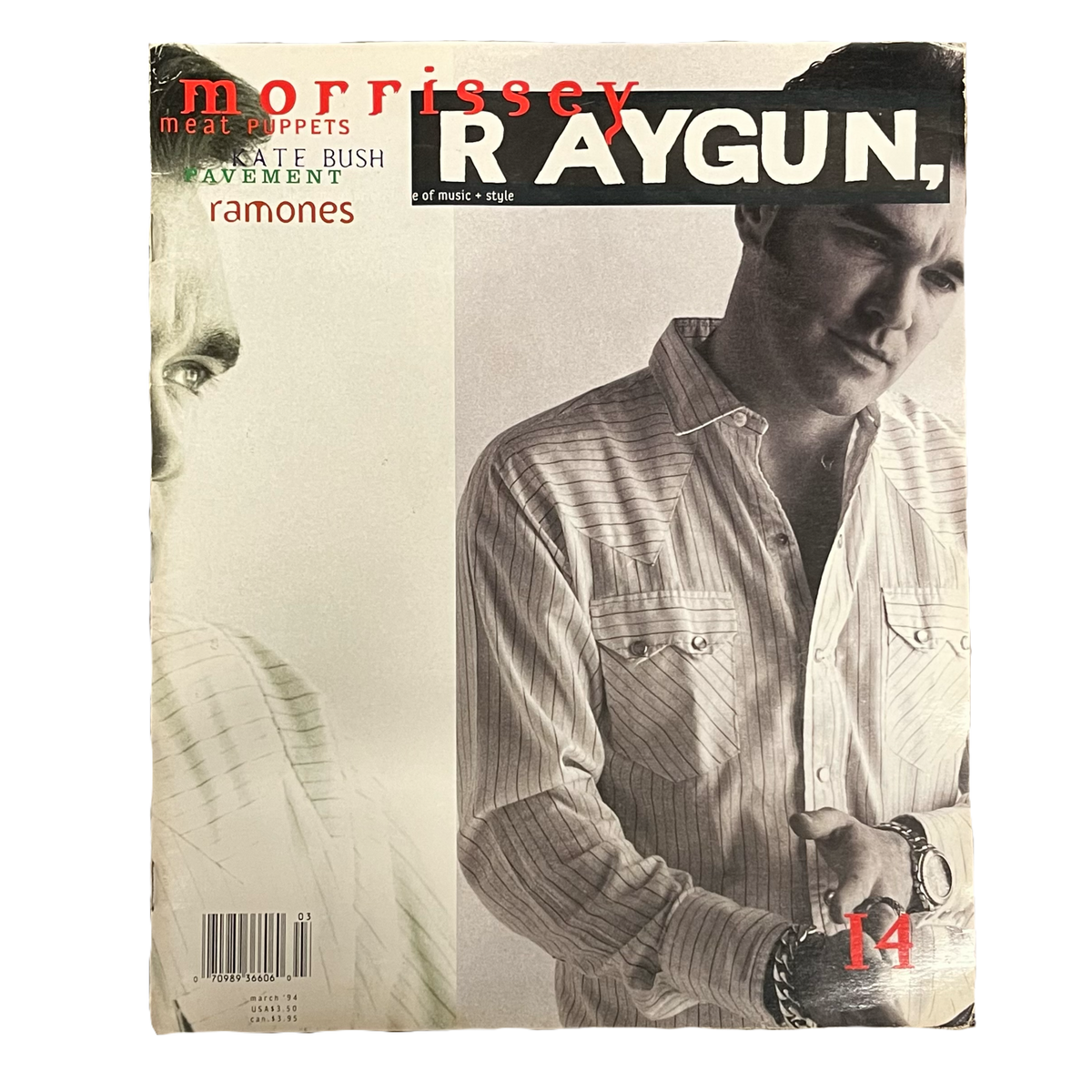 Vintage Ray Gun Magazine "Morrissey"  Issue #14