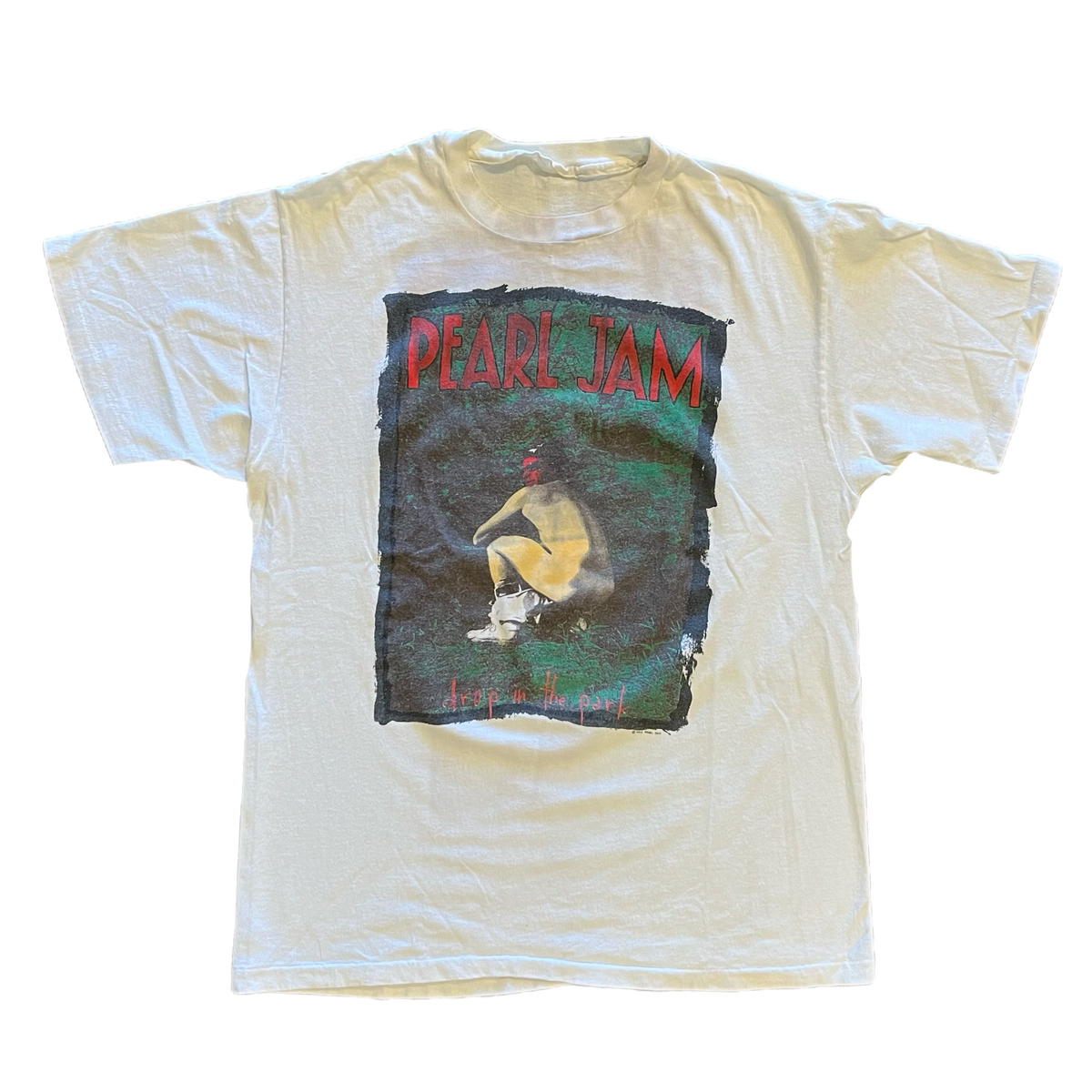 Vintage Pearl Jam "Drop In The Park" Seaweed Cypress Hill '92 T-Shirt - jointcustodydc