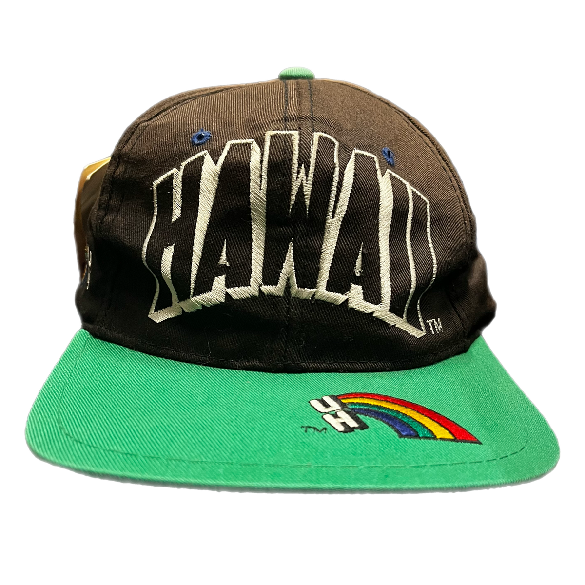 Vintage University Of Hawaii "Sun Faded" Rainbows Snapback Hat