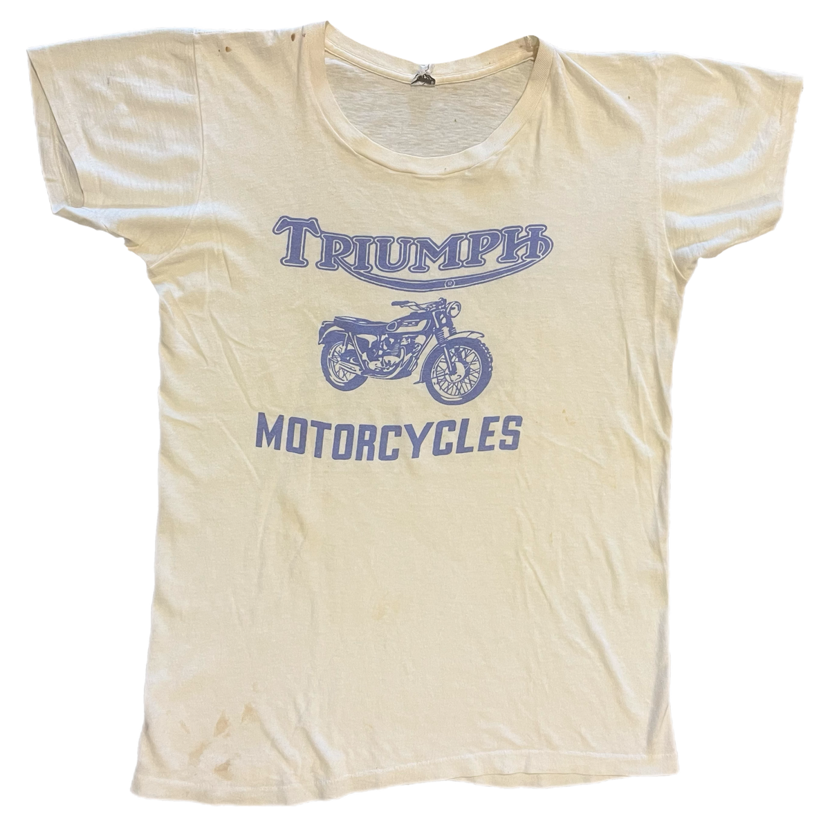 Vintage Triumph Motorcycles '60s "Bob Dylan" T-Shirt