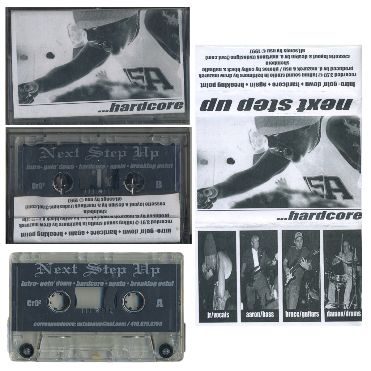 Next Step Up "Baltimore Hardcore" '97 Demo Tape