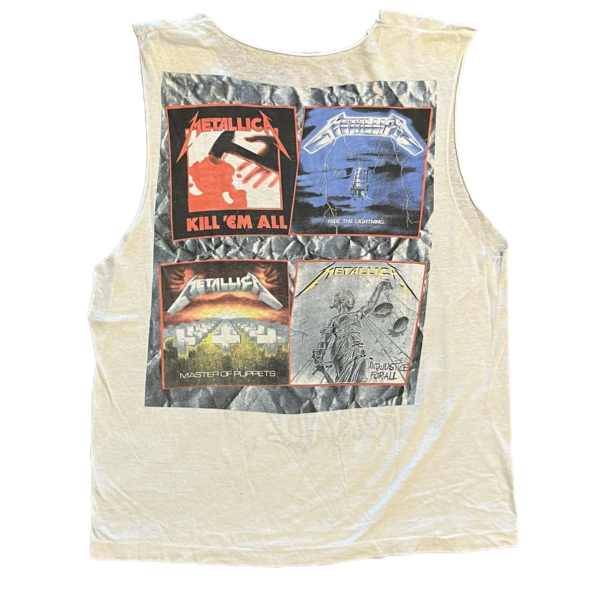 Vintage Metallica "And Justice For All" Cut Off Shirt